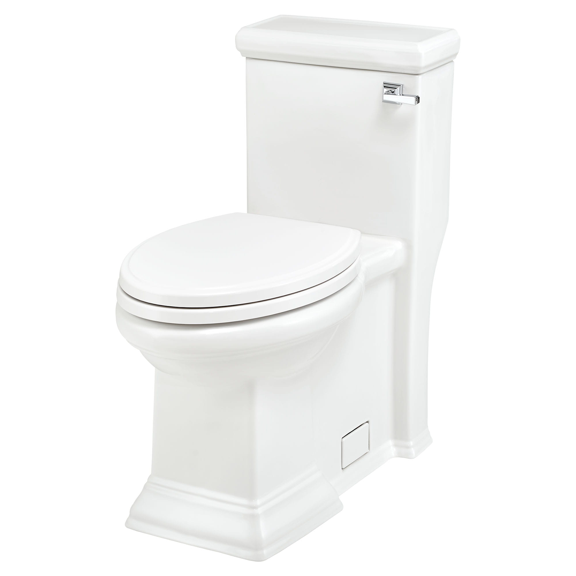 Town Square FloWise Right Height Elongated One-Piece 1.28 gpf Toilet with Right Hand Trip Lever
